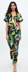 Zara tropical jumpsuit s XS.